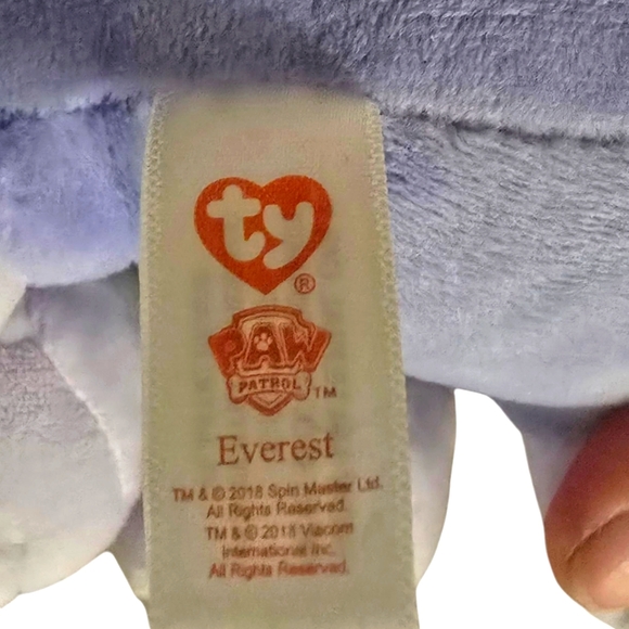 NWT Ty Beanie Boo's Collection Paw Patrol Everest - Picture 6 of 7